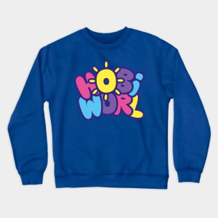 HOBI WORLD - Pastel version. Crewneck Sweatshirt